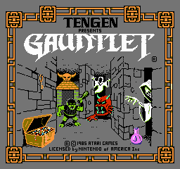 Gauntlet Title Screen